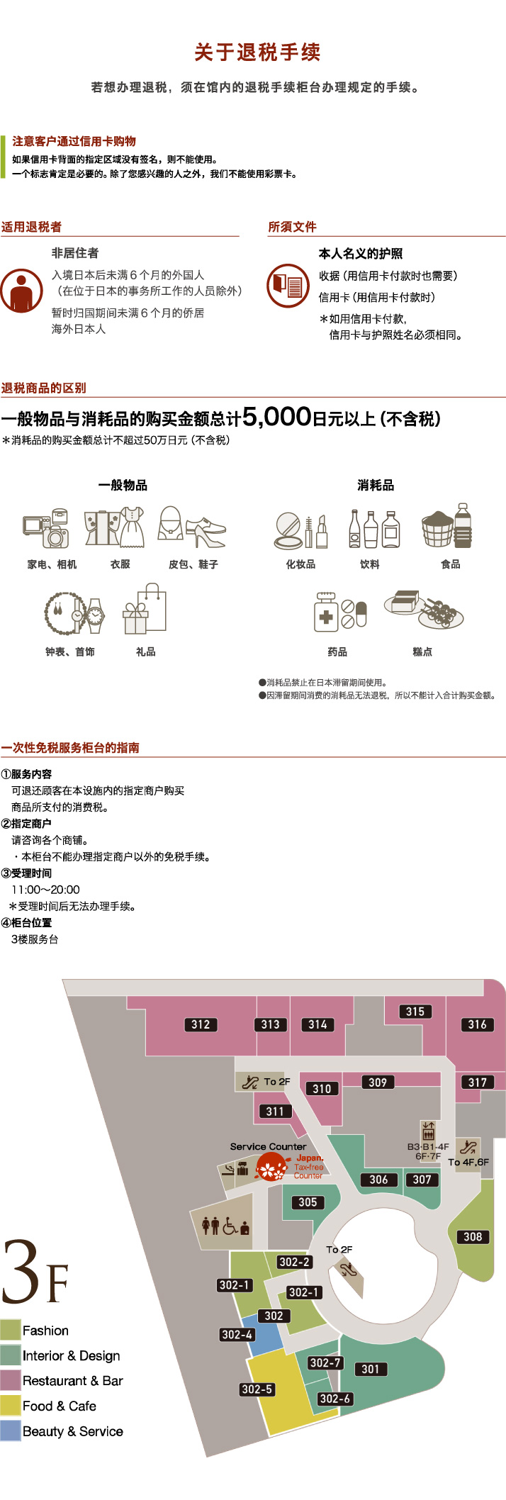 TAX-FREE GUIDE 简体中文