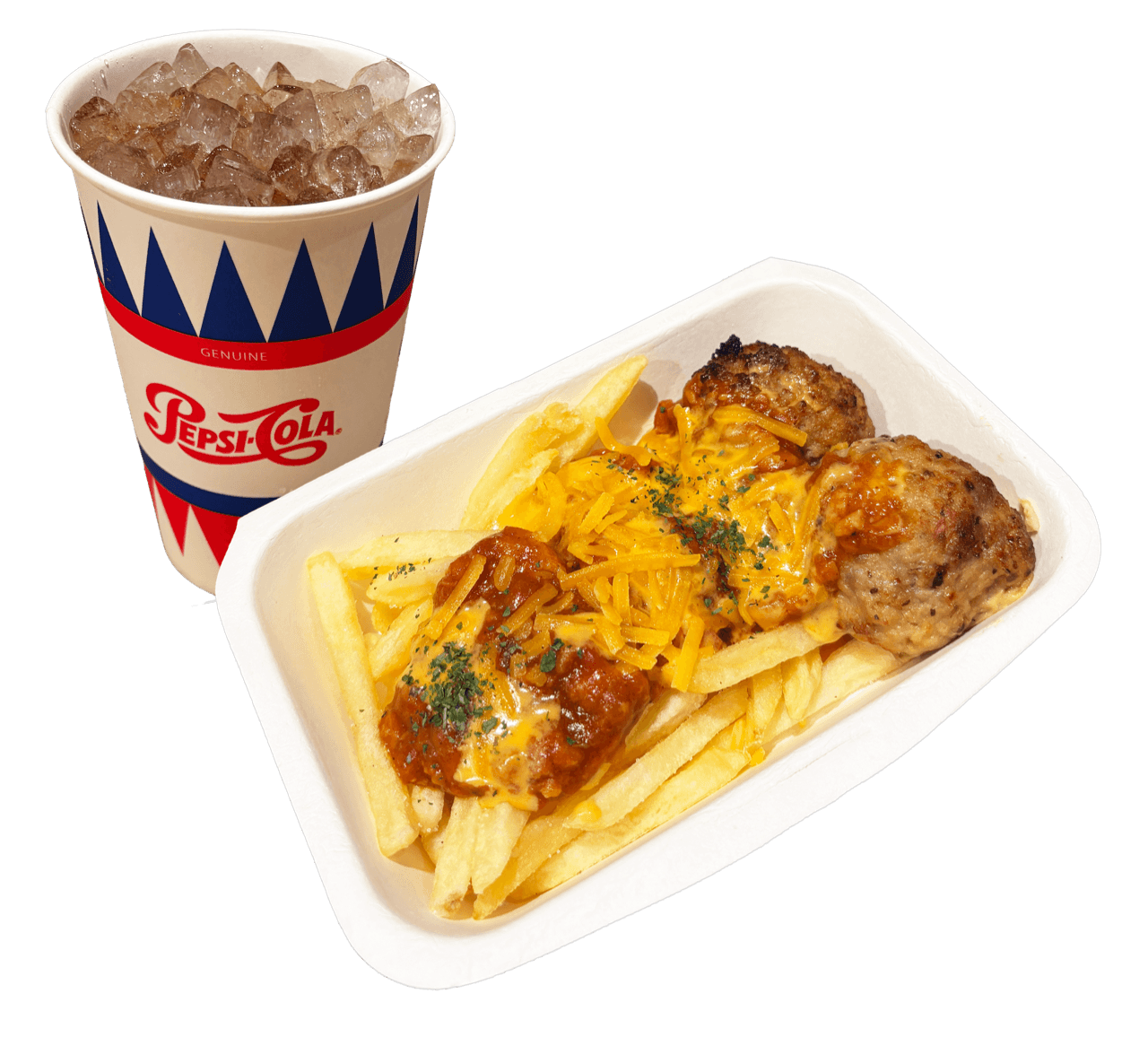 肉とチーズにひたるギルティーシネマセット