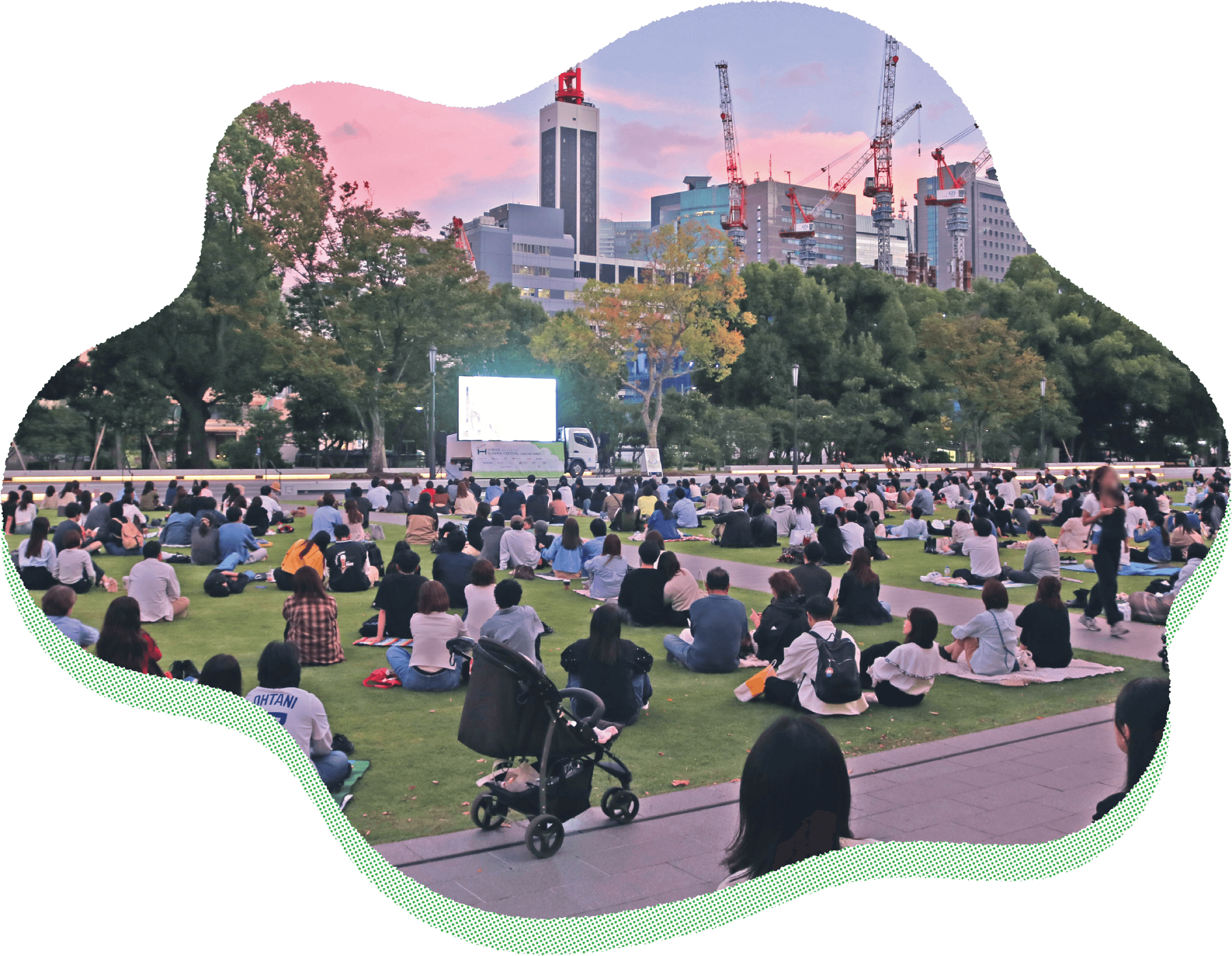 日比谷公園会場のイメージ