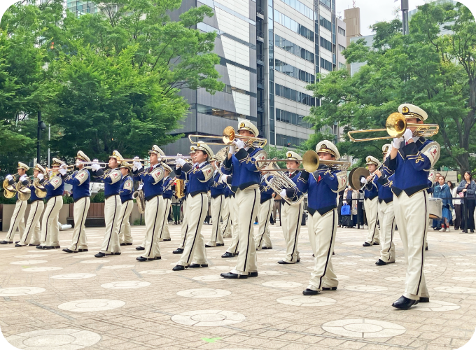 マーチング＆チアパフォーマンス イメージ画像