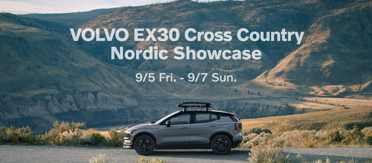 VOLVO EX30 Cross Country Nordic Showcase