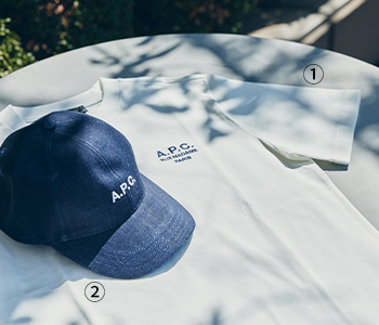 Standard Rue Madame Tシャツ　Charlie キャスケット