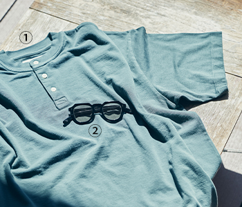 Classic Henley-neck Tee for COC　gp-32