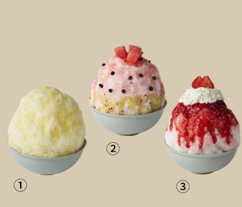 柑橘日和・まるごとスイカ・雪いちご