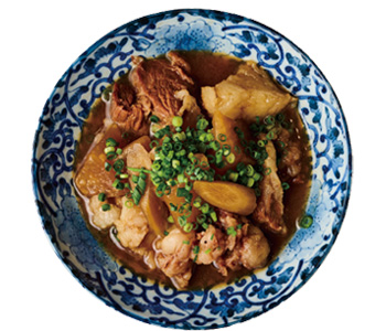 国産牛の牛すじ大根煮