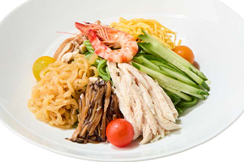 冷やし五目翡翠麺