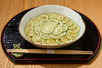 すだち蕎麦 ※単品での対応はございません。