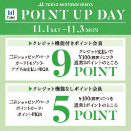 三井ショッピングパーク ポイントアップデー