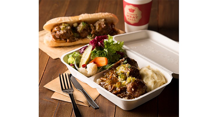 秋の美味しさをギュッと詰め込んだ、ラムミートボール&ポルチーニ入り茸ソースが登場!