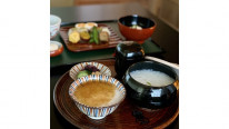 京都老舗料亭『瓢亭』夏の名物　昼がゆ