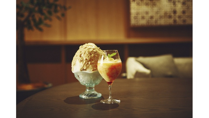 浅草　秀月　　最終お値下げ。 秀月堂監修かき氷 栗みるく」「MORIZO SPECIAL りんご」 | レストラン