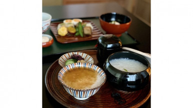 京都老舗料亭『瓢亭』夏の名物　昼がゆ
