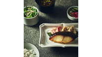 銀鱈と旬の根菜　酒粕西京焼き定食