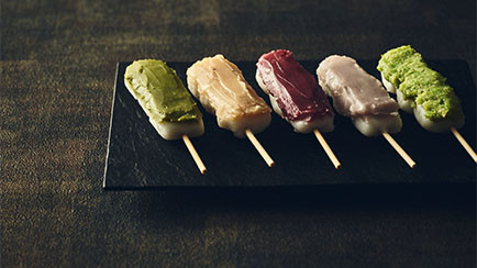 日比谷 五街道団子５種