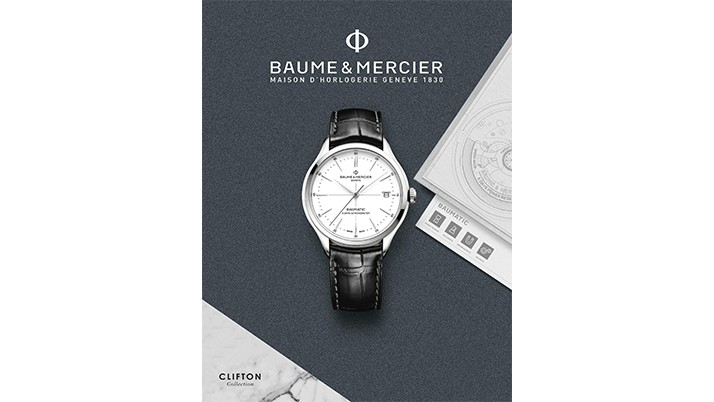 BAUME&MERCIER クリフトン ボーマティック キャンペーン