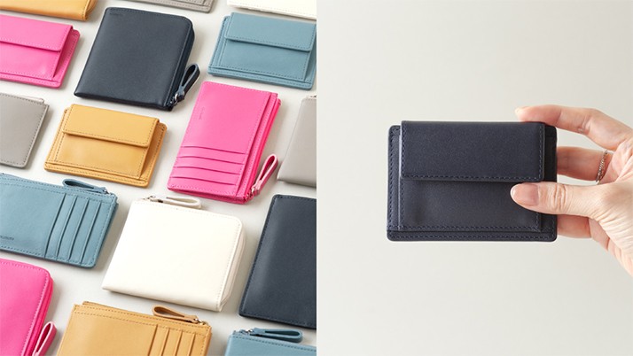 別注「Noir Compact wallet」入荷