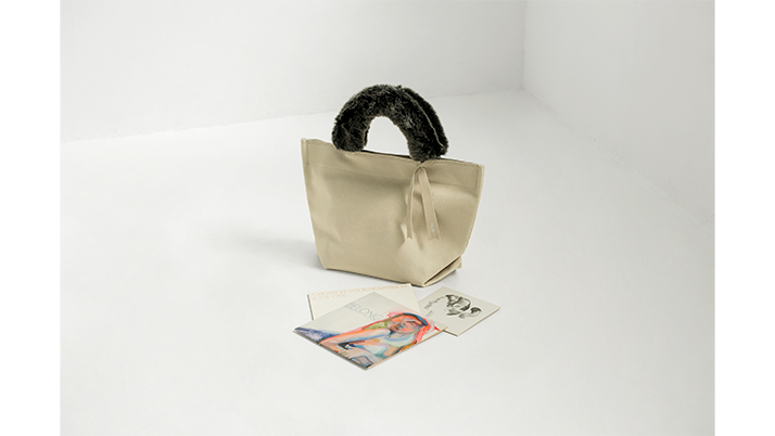 REN × Quorinest ファーハンドル2WAY トート