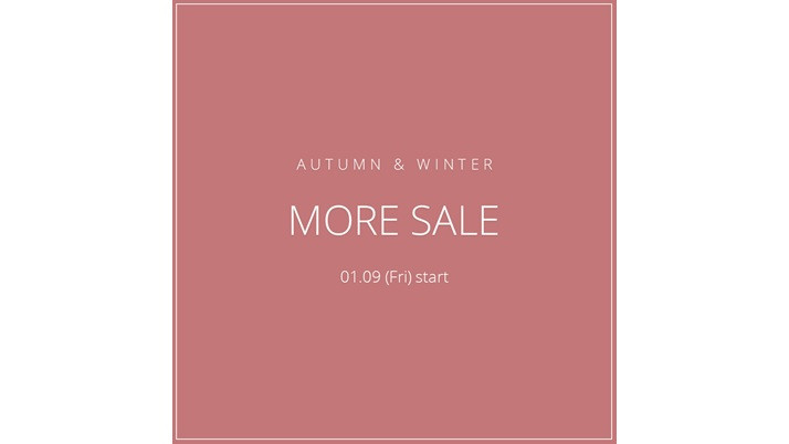 MORE SALE開催いたします 