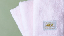 限定カラーの超甘撚りタオル「サクラ」