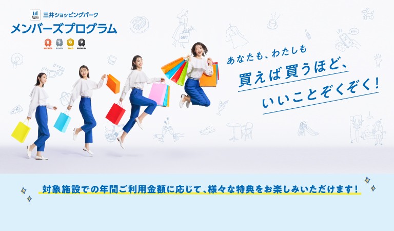 三井ショッピングパークメンバーズプログラム